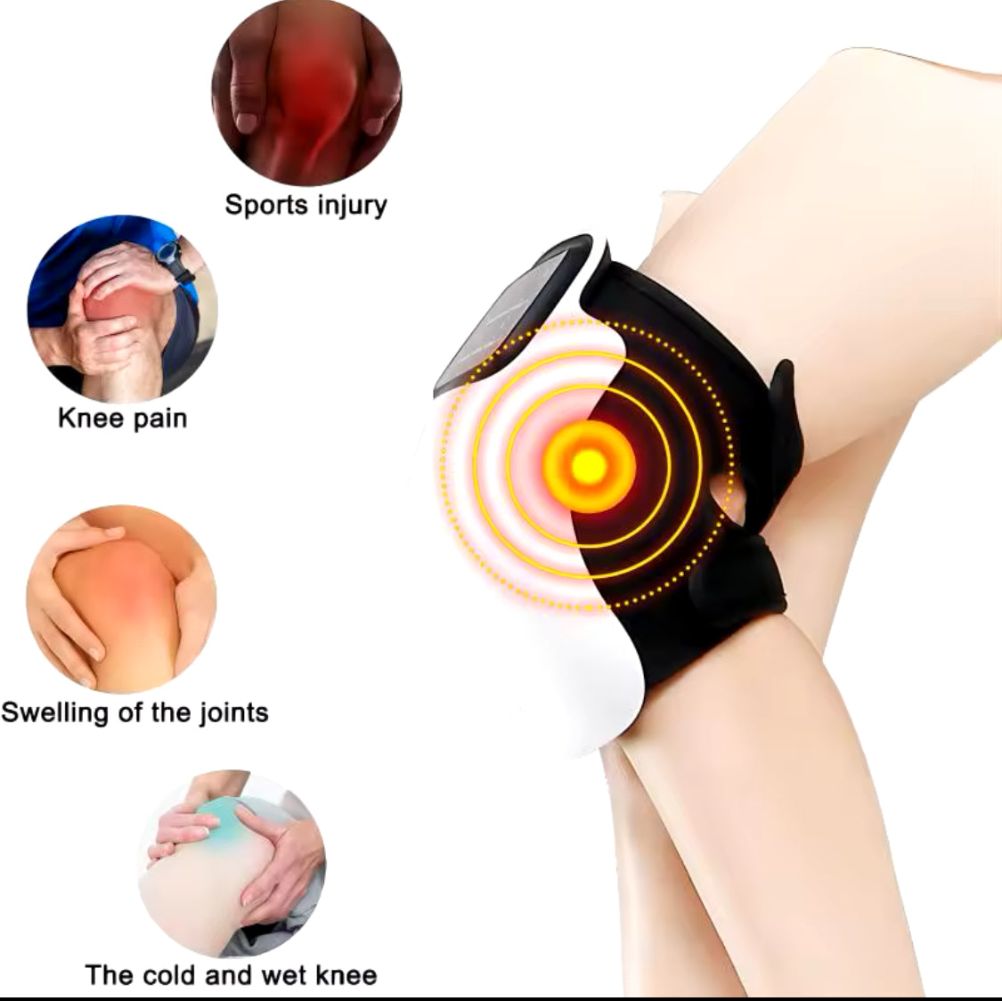 Smart Physiotherapy Heating Press Knee Massager